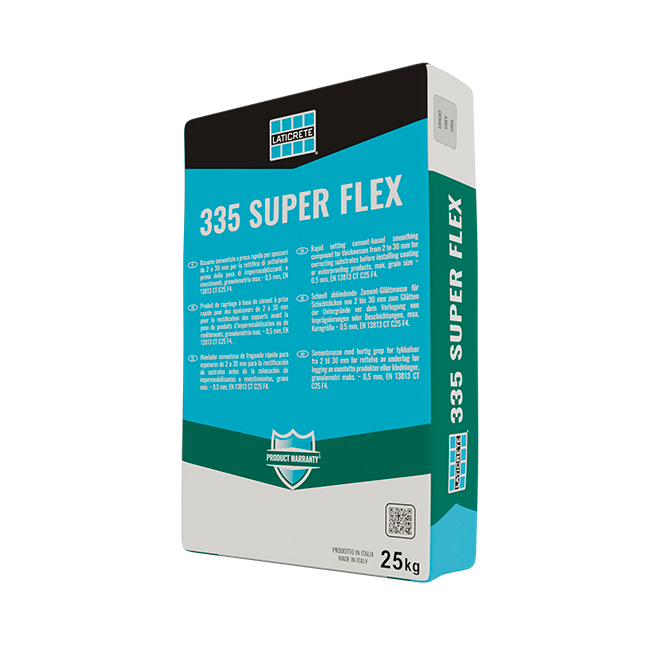 335 SUPERFLEX WHITE 25KG PALLET 48 BAGS