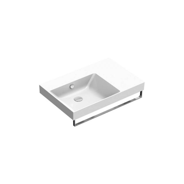 LAVABO ZERO 75 SX BIANCO