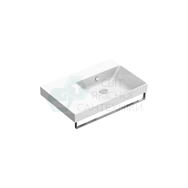 LAVABO ZERO 75 DX BIANCO