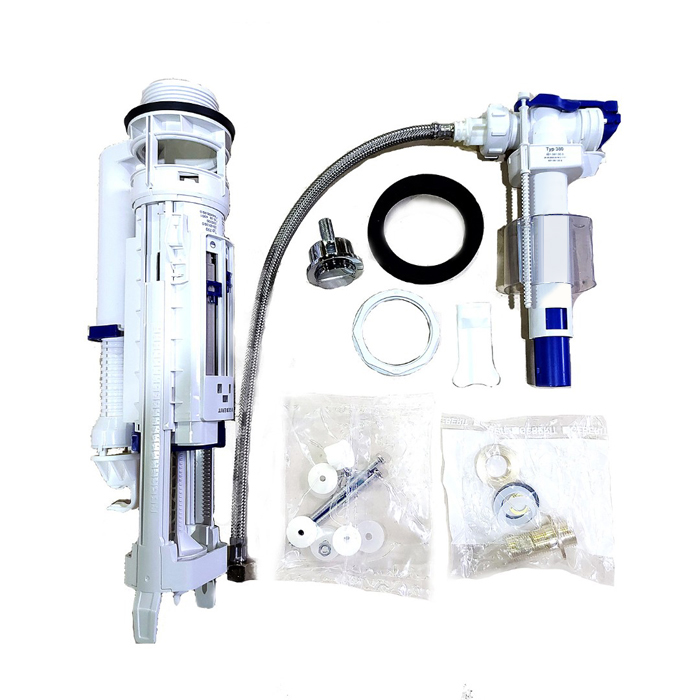 BATTERIA DI SCARICO CON DISP. DUAL FLUSH
