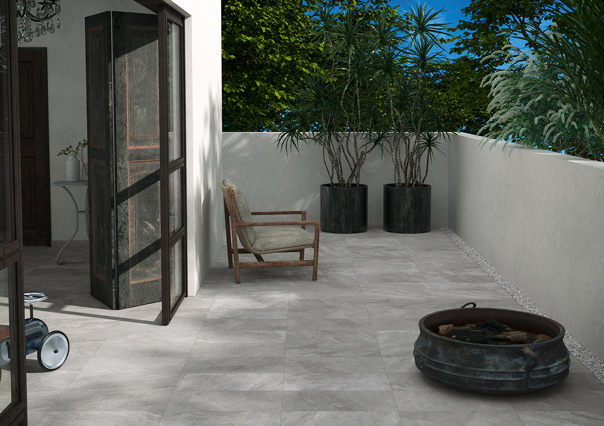 QUARZITE GRIGIO NAT. 30X60 scelta se